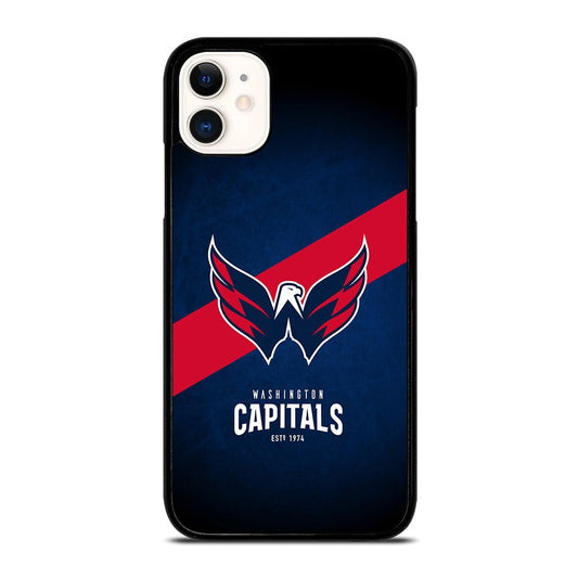 WASHINGTON CAPITALS HOCKEY LOGO 1 iPhone 11 Case Cover