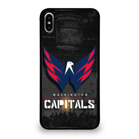 WASHINGTON CAPITALS HOCKEY LOGO 3 iPhone XS Max Case Cover