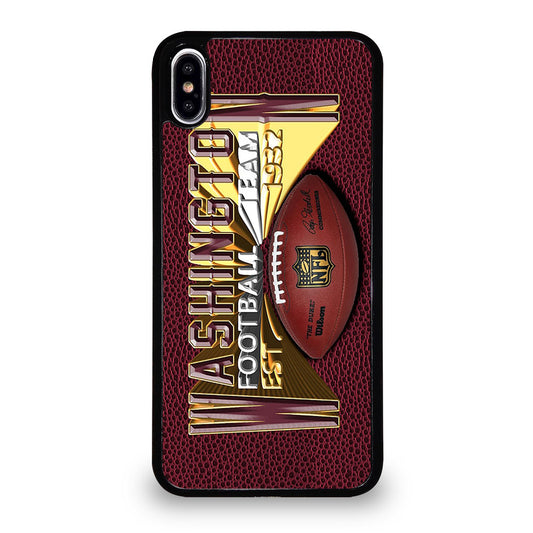 WASHINGTON FOOTBALL NFL LOGO iPhone XS Max Case Cover