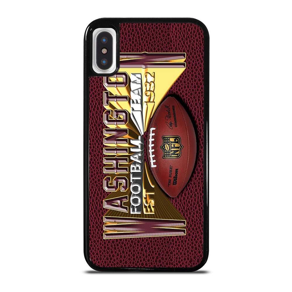 WASHINGTON FOOTBALL NFL LOGO iPhone X / XS Case Cover