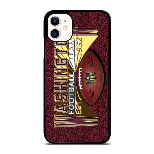 WASHINGTON FOOTBALL NFL LOGO iPhone 11 Case Cover