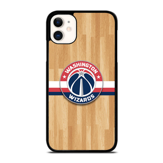 WASHINGTON WIZARDS WOODEN LOGO iPhone 11 Case Cover