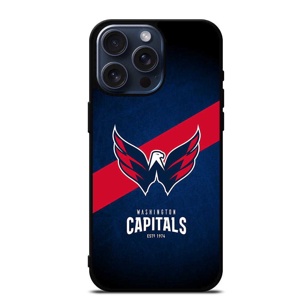 WASHINGTON CAPITALS HOCKEY LOGO 1 iPhone 15 Pro Max Case Cover