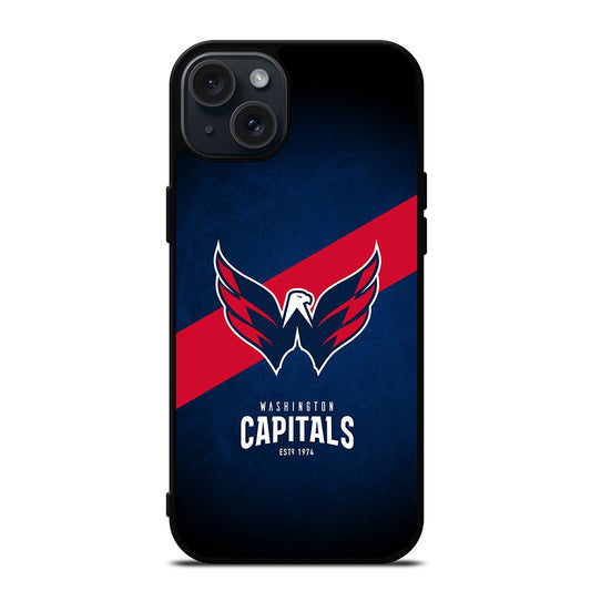 WASHINGTON CAPITALS HOCKEY LOGO 1 iPhone 15 Plus Case Cover
