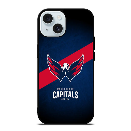 WASHINGTON CAPITALS HOCKEY LOGO 1 iPhone 15 Case Cover