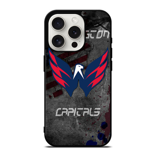 WASHINGTON CAPITALS HOCKEY LOGO 2 iPhone 15 Pro Case Cover