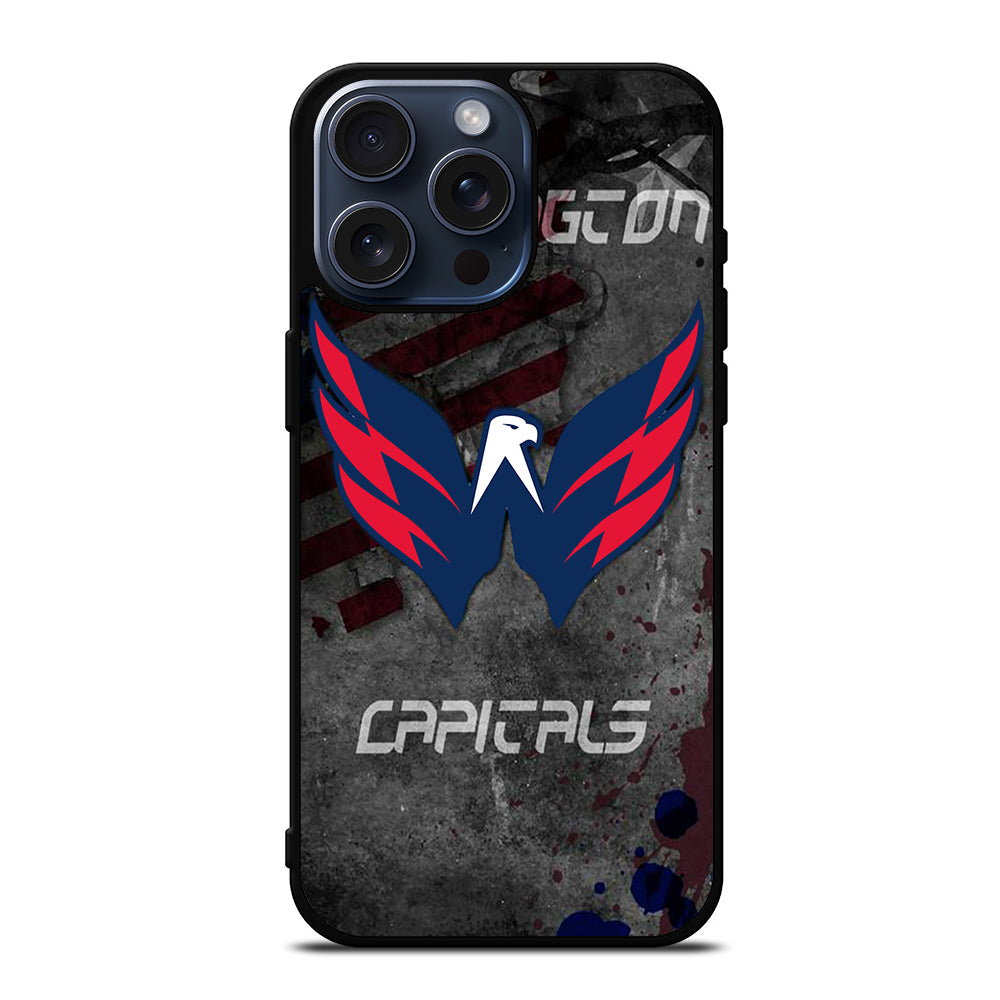 WASHINGTON CAPITALS HOCKEY LOGO 2 iPhone 15 Pro Max Case Cover