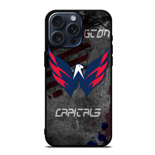 WASHINGTON CAPITALS HOCKEY LOGO 2 iPhone 15 Pro Max Case Cover