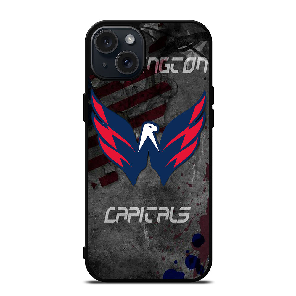 WASHINGTON CAPITALS HOCKEY LOGO 2 iPhone 15 Plus Case Cover