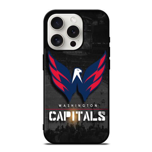 WASHINGTON CAPITALS HOCKEY LOGO 3 iPhone 15 Pro Case Cover