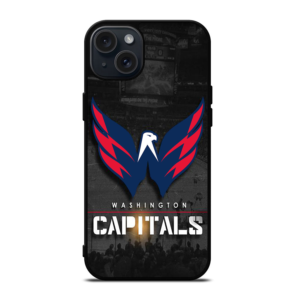 WASHINGTON CAPITALS HOCKEY LOGO 3 iPhone 15 Plus Case Cover