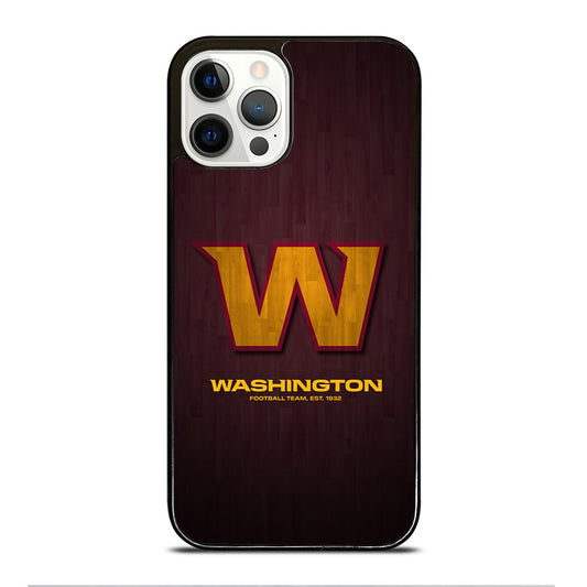 WASHINGTON FOOTBALL NFL LOGO 2 iPhone 12 Pro Case Cover