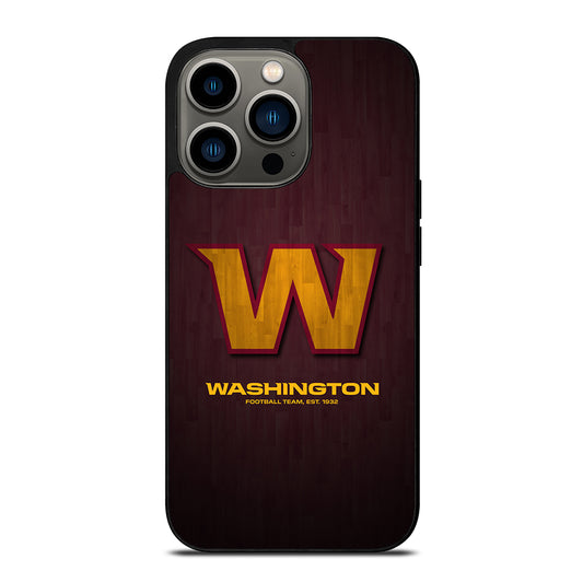 WASHINGTON FOOTBALL NFL LOGO 2 iPhone 13 Pro Case Cover