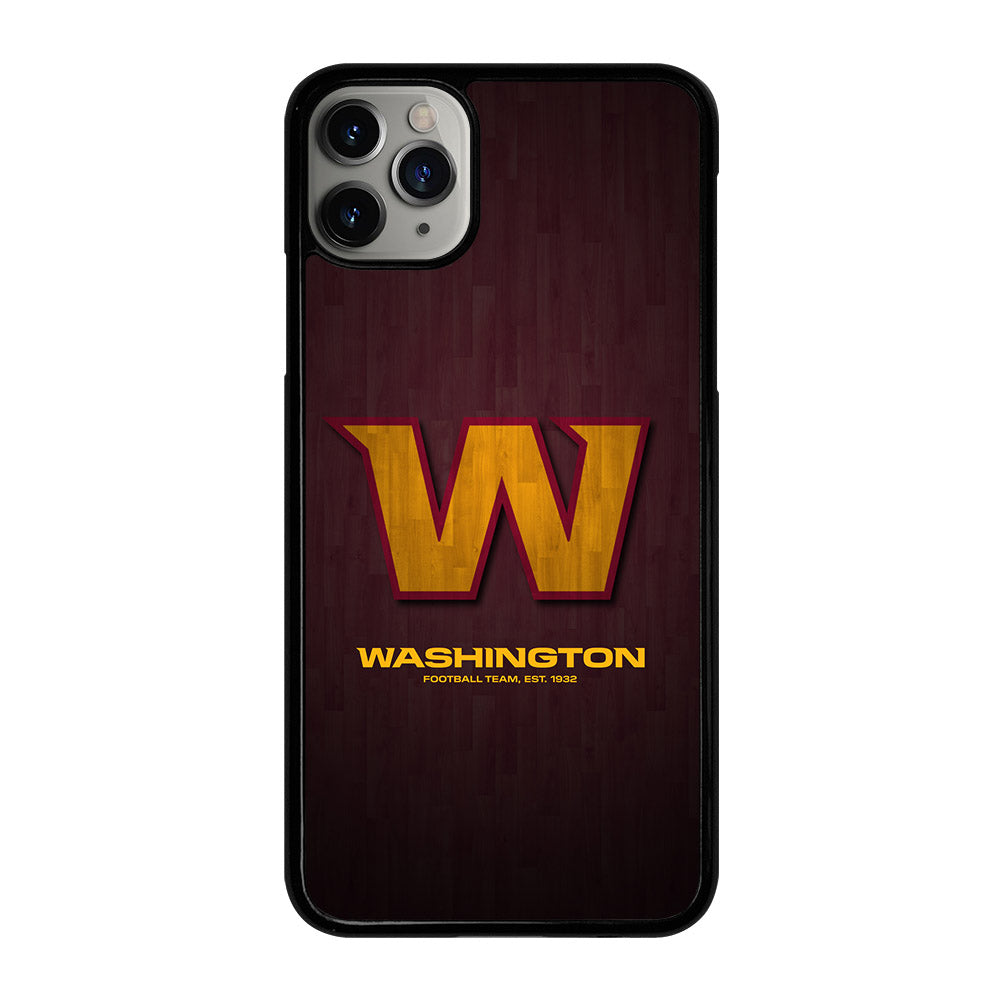 WASHINGTON FOOTBALL NFL LOGO 2 iPhone 11 Pro Max Case Cover