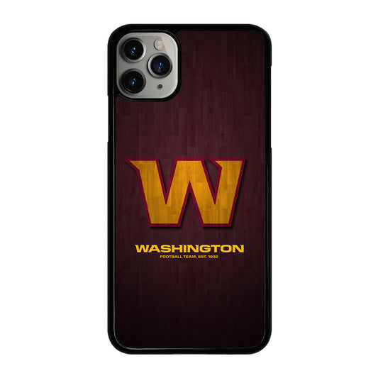 WASHINGTON FOOTBALL NFL LOGO 2 iPhone 11 Pro Max Case Cover