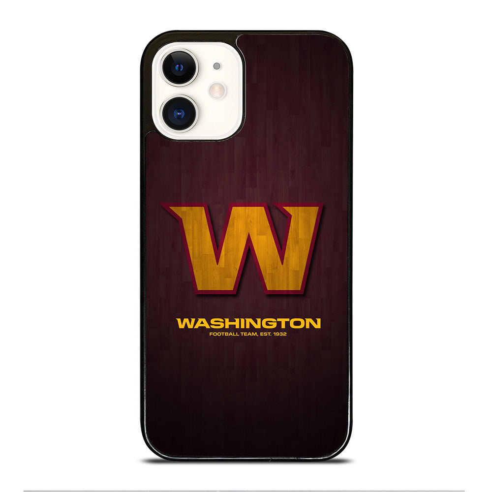 WASHINGTON FOOTBALL NFL LOGO 2 iPhone 12 Case Cover