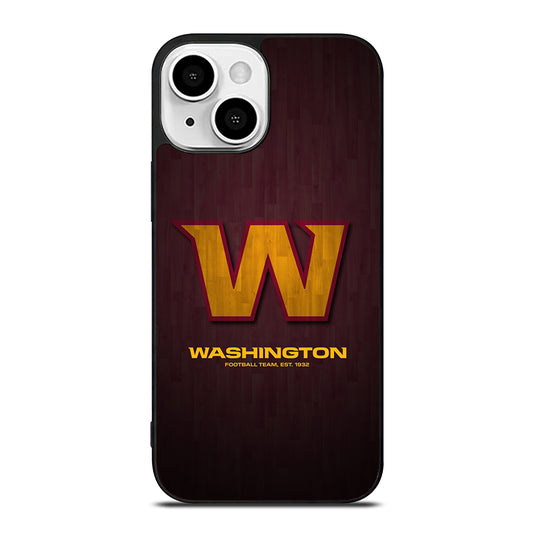 WASHINGTON FOOTBALL NFL LOGO 2 iPhone 13 Mini Case Cover