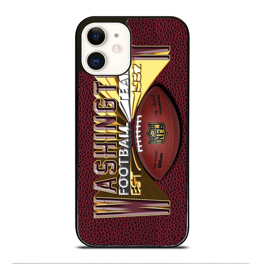WASHINGTON FOOTBALL NFL LOGO iPhone 12 Case Cover