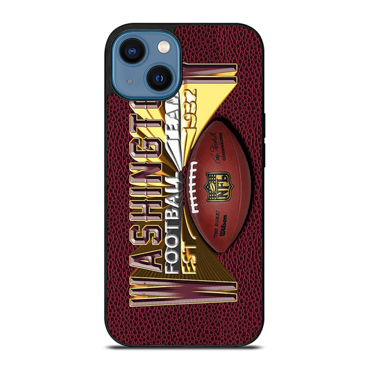 WASHINGTON FOOTBALL NFL LOGO iPhone 14 Case Cover