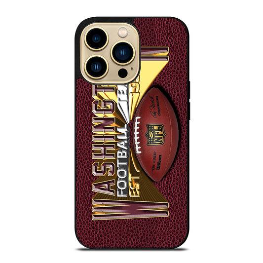 WASHINGTON FOOTBALL NFL LOGO iPhone 14 Pro Max Case Cover