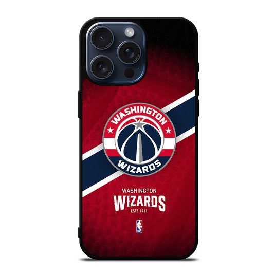 WASHINGTON WIZARDS BASKETBALL 2 iPhone 15 Pro Max Case Cover
