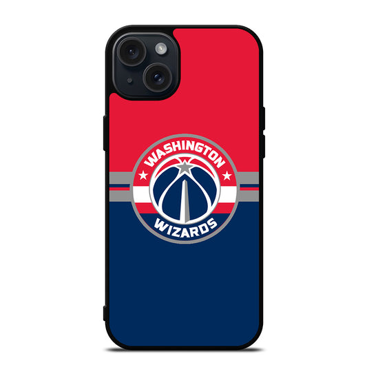 WASHINGTON WIZARDS NBA LOGO iPhone 15 Plus Case Cover