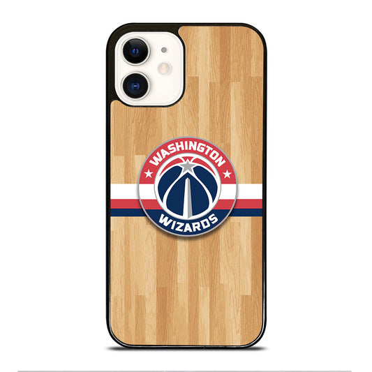 WASHINGTON WIZARDS WOODEN LOGO iPhone 12 Case Cover