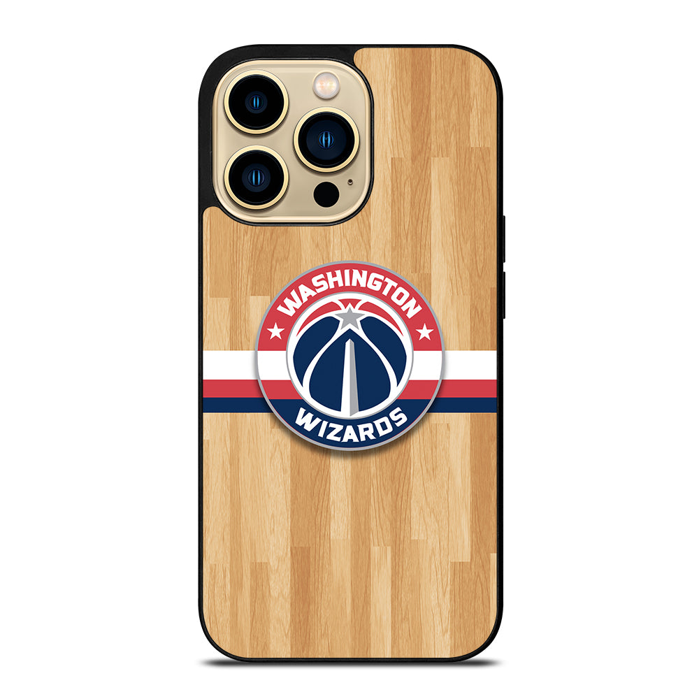 WASHINGTON WIZARDS WOODEN LOGO iPhone 14 Pro Max Case Cover