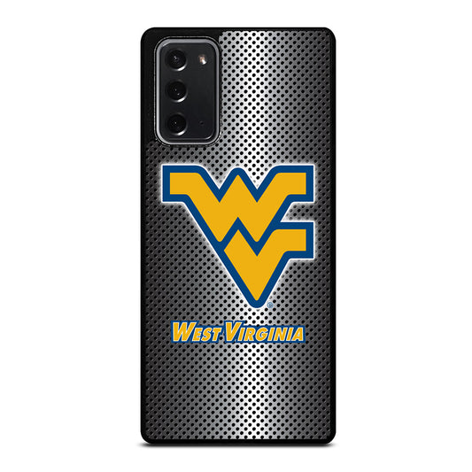 WEST VIRGINIA MOUNTAINEERS METAL LOGO Samsung Galaxy Note 20 Case Cover