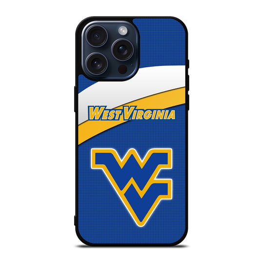 WEST VIRGINIA MOUNTAINEERS FOOTBALL TEAM iPhone 15 Pro Max Case Cover