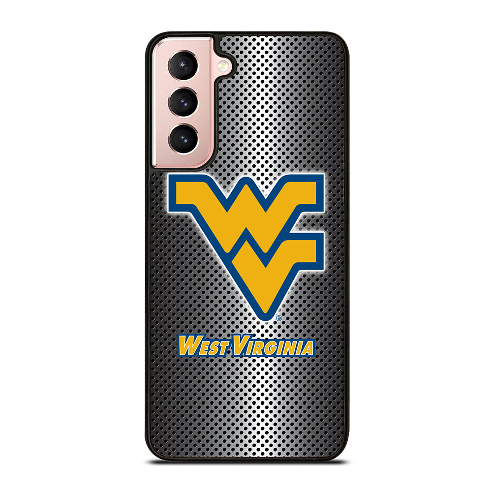WEST VIRGINIA MOUNTAINEERS METAL LOGO Samsung Galaxy S21 Case Cover