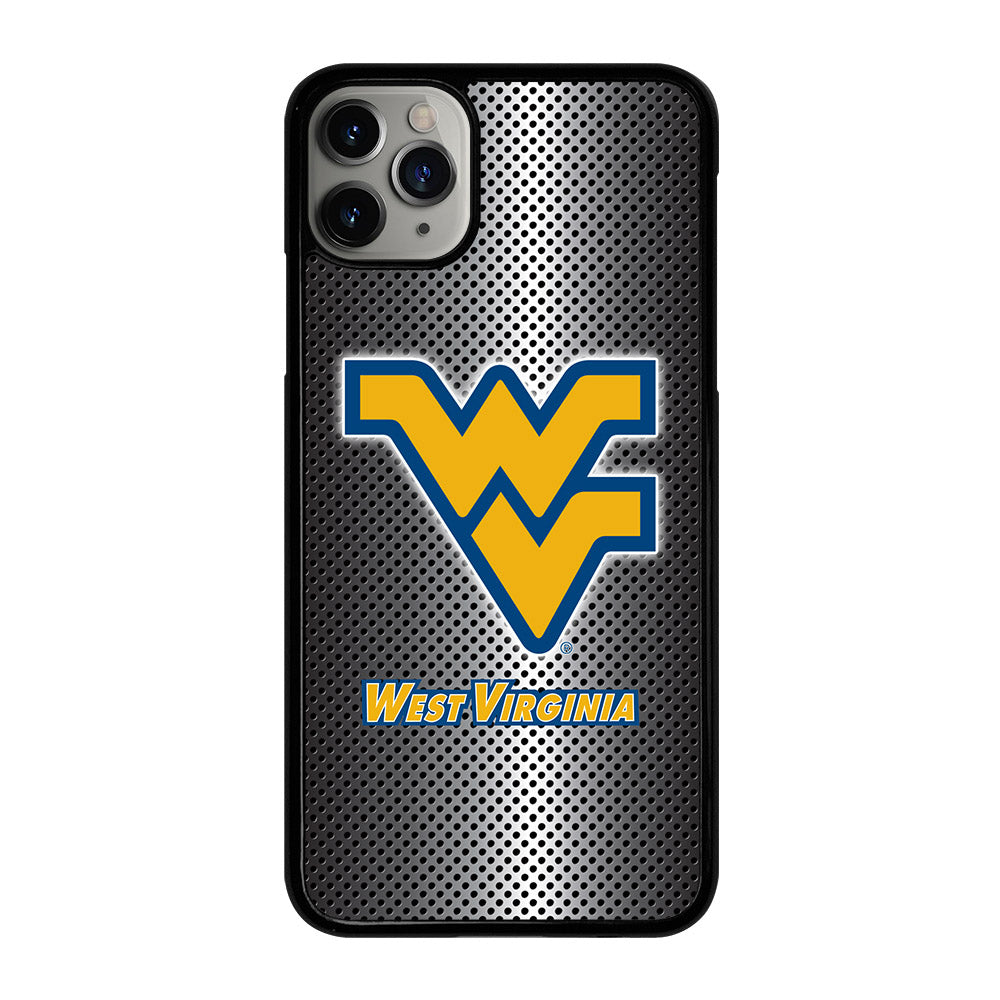 WEST VIRGINIA MOUNTAINEERS METAL LOGO iPhone 11 Pro Max Case Cover