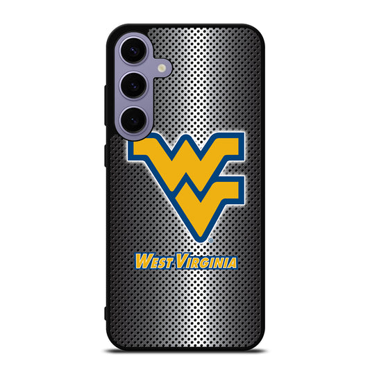 WEST VIRGINIA MOUNTAINEERS METAL LOGO Samsung Galaxy S24 Plus Case Cover