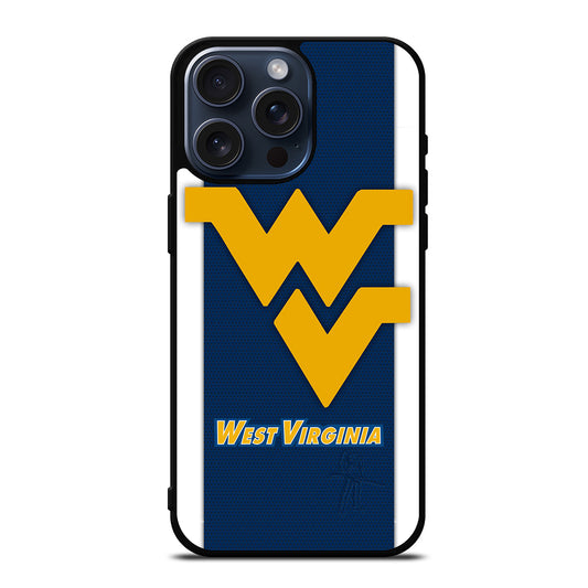 WEST VIRGINIA MOUNTAINEERS NFL LOGO iPhone 15 Pro Max Case Cover