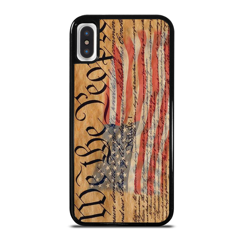 WE THE PEOPLE QUOTE iPhone X / XS Case Cover