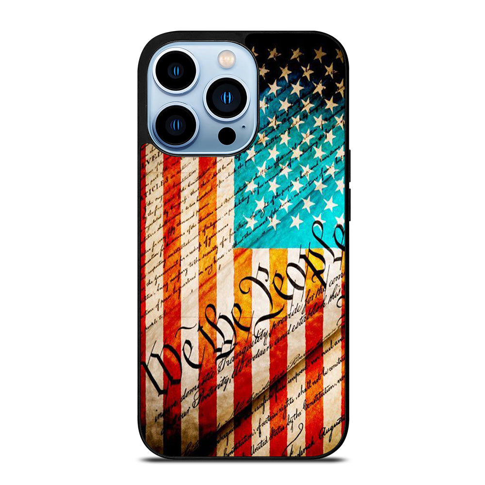 WE THE PEOPLE AMERICAN FLAG iPhone 13 Pro Max Case Cover