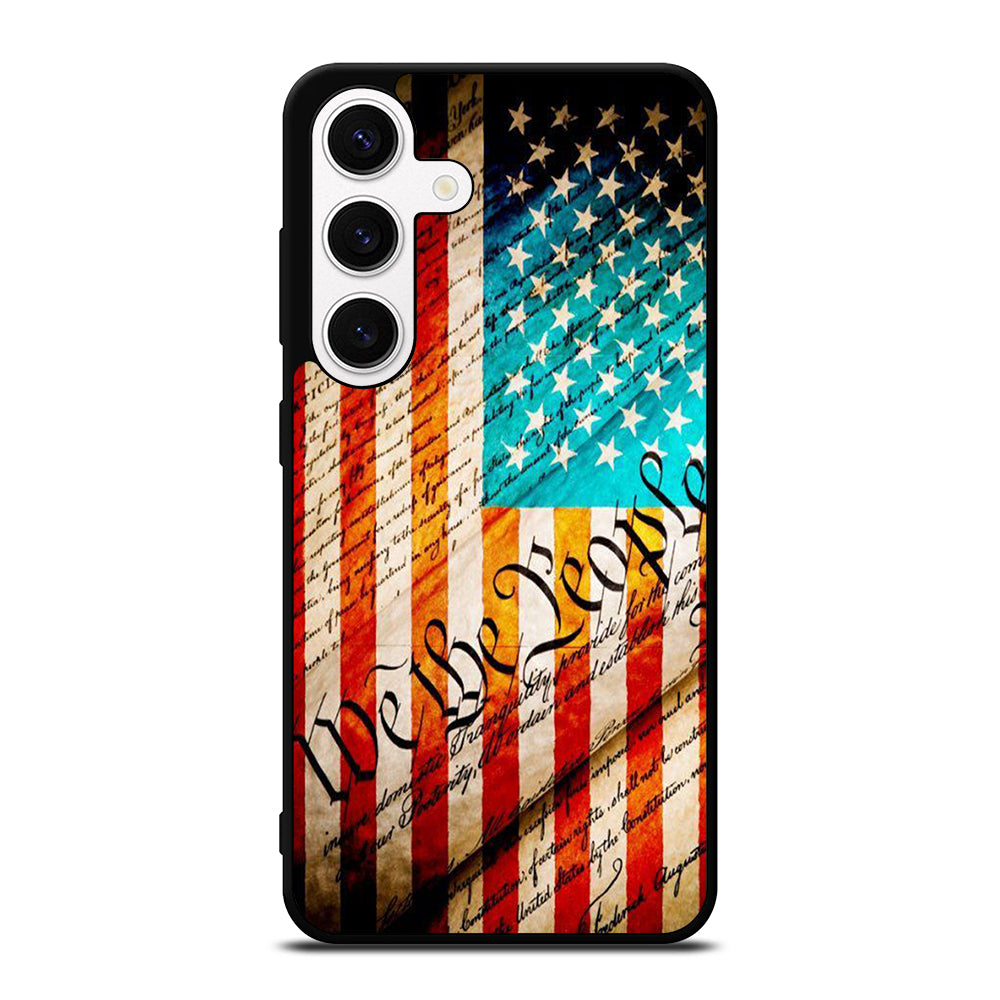 WE THE PEOPLE AMERICAN FLAG Samsung Galaxy S24 Case Cover