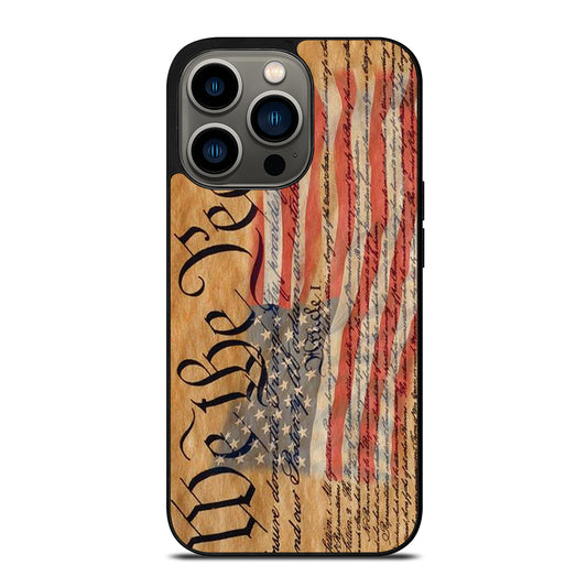 WE THE PEOPLE QUOTE iPhone 13 Pro Case Cover