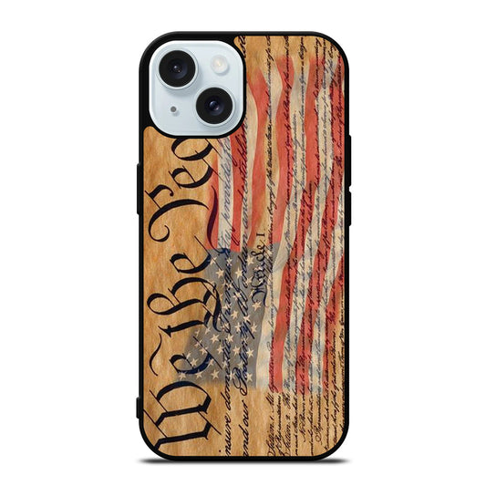 WE THE PEOPLE QUOTE iPhone 15 Case Cover