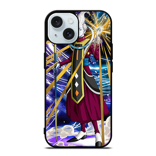 WHIS DRAGON BALL SUPER ANIME 2 iPhone 15 Case Cover
