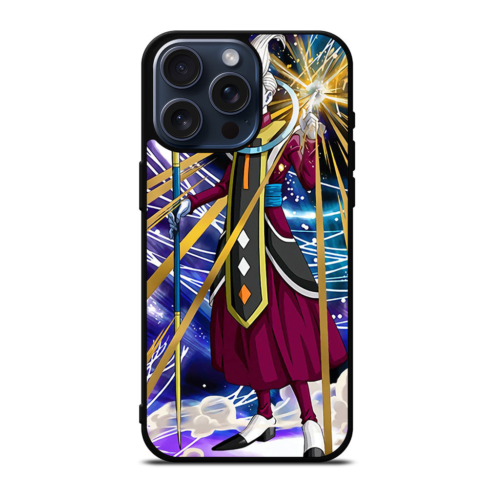 WHIS DRAGON BALL SUPER ANIME 2 iPhone 15 Pro Max Case Cover