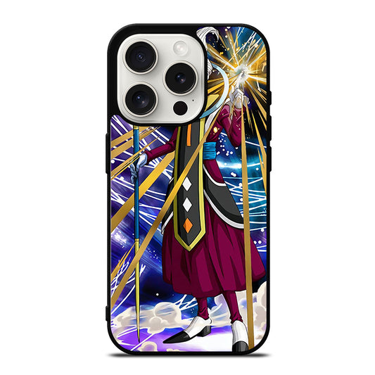 WHIS DRAGON BALL SUPER ANIME 2 iPhone 15 Pro Case Cover