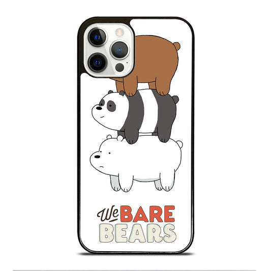 WHO WE BEAR PANDA BEAR CARTOON iPhone 12 Pro Case Cover