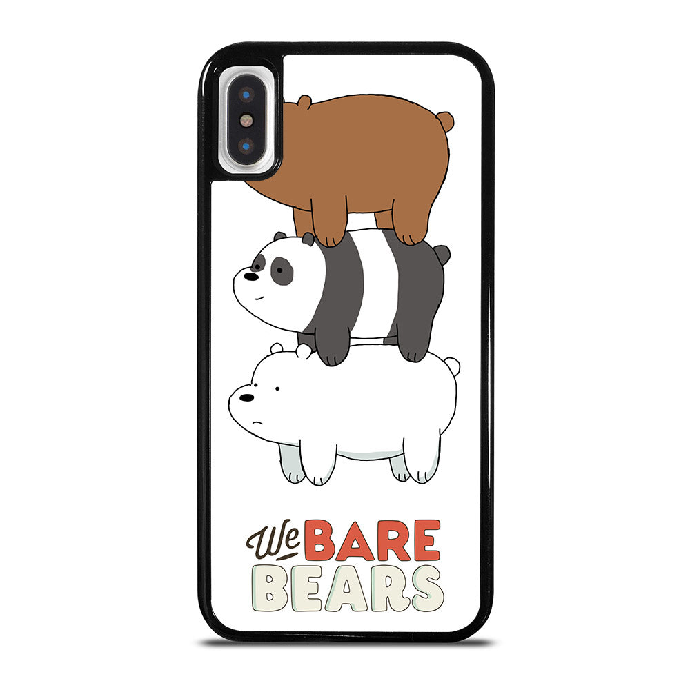 WHO WE BEAR PANDA BEAR CARTOON iPhone X / XS Case Cover