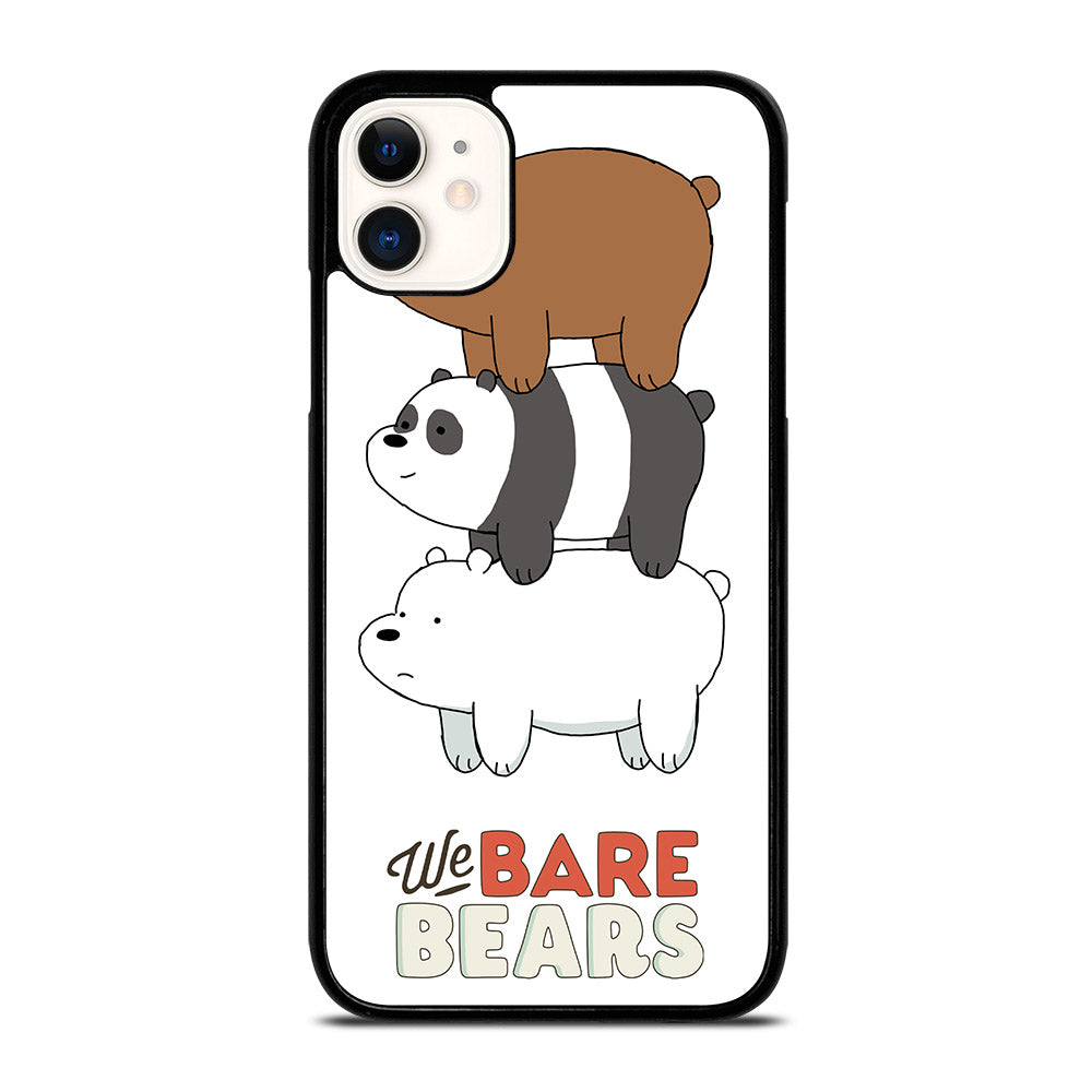 WHO WE BEAR PANDA BEAR CARTOON iPhone 11 Case Cover