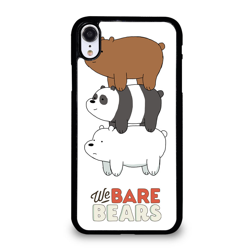 WHO WE BEAR PANDA BEAR CARTOON iPhone XR Case Cover