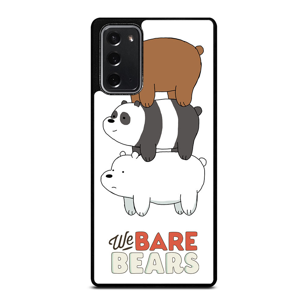 WHO WE BEAR PANDA BEAR CARTOON Samsung Galaxy Note 20 Case Cover