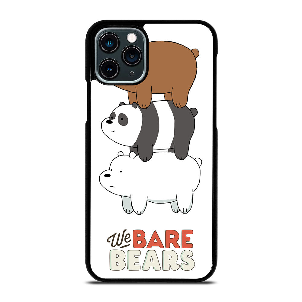 WHO WE BEAR PANDA BEAR CARTOON iPhone 11 Pro Case Cover