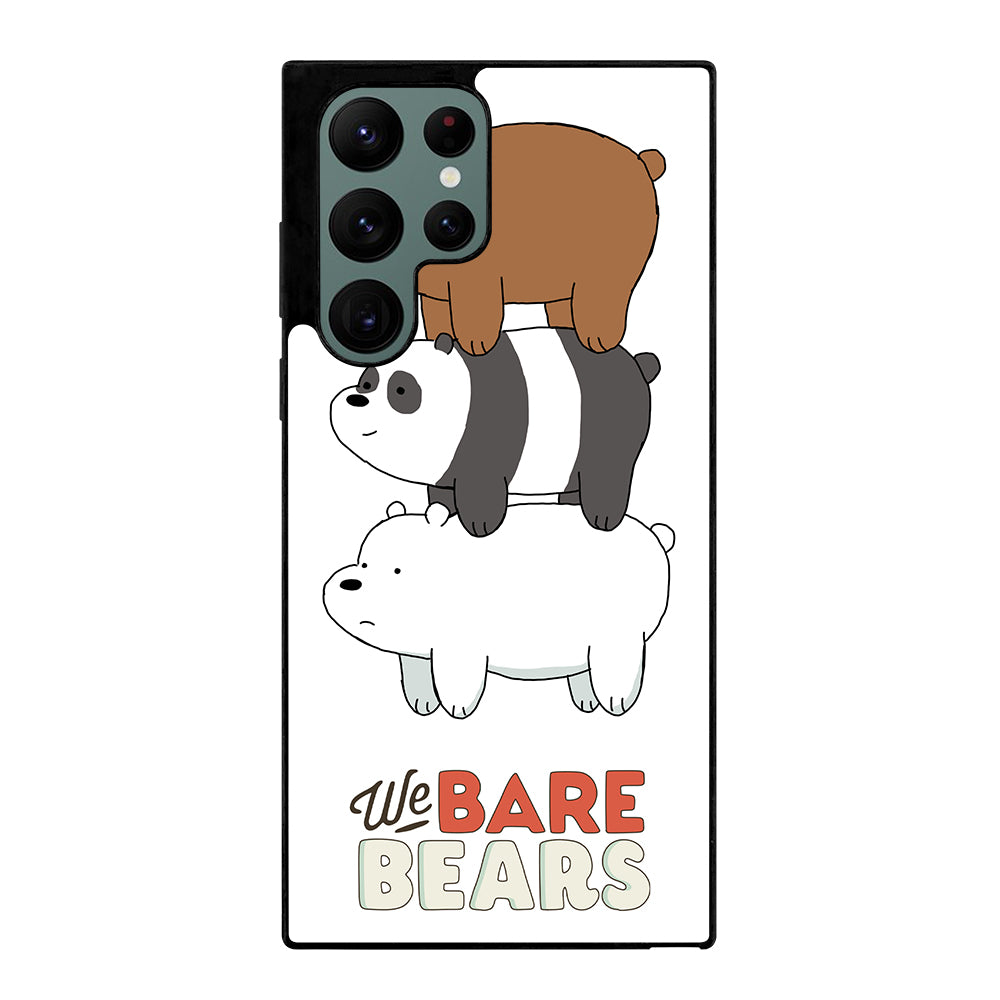 WHO WE BEAR PANDA BEAR CARTOON Samsung Galaxy S22 Ultra Case Cover