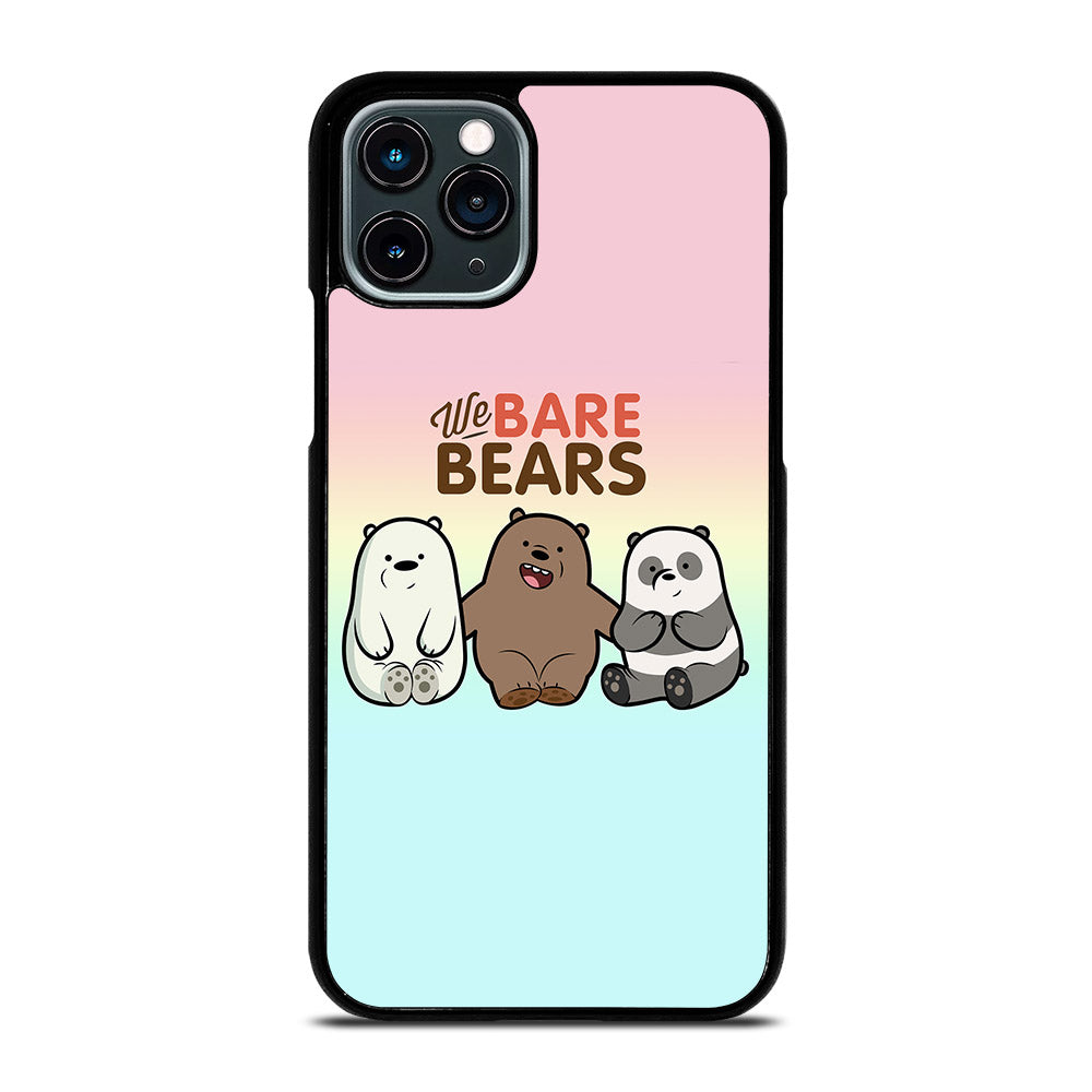 WHO WE BEAR PANDA BEAR COLOR FULL iPhone 11 Pro Case Cover